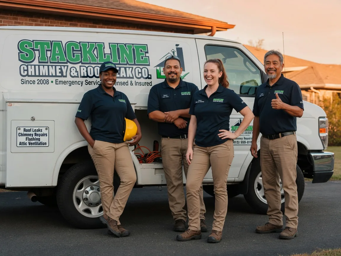 Chimney flashing repair company in Layland, WV